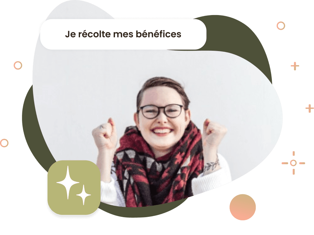 Image d'une personne très contente
